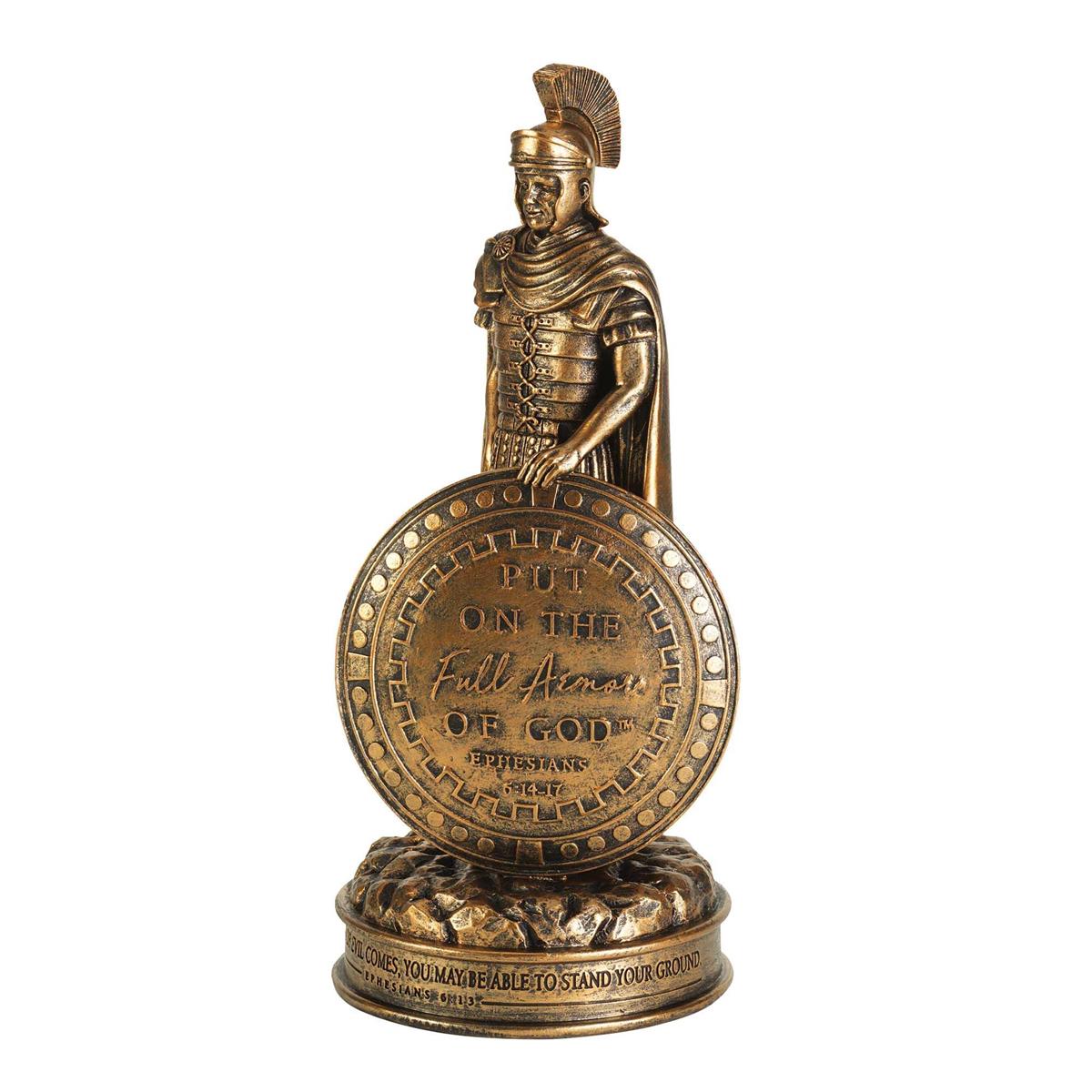 Figurine Full Armor Of God Bronzed 12h
