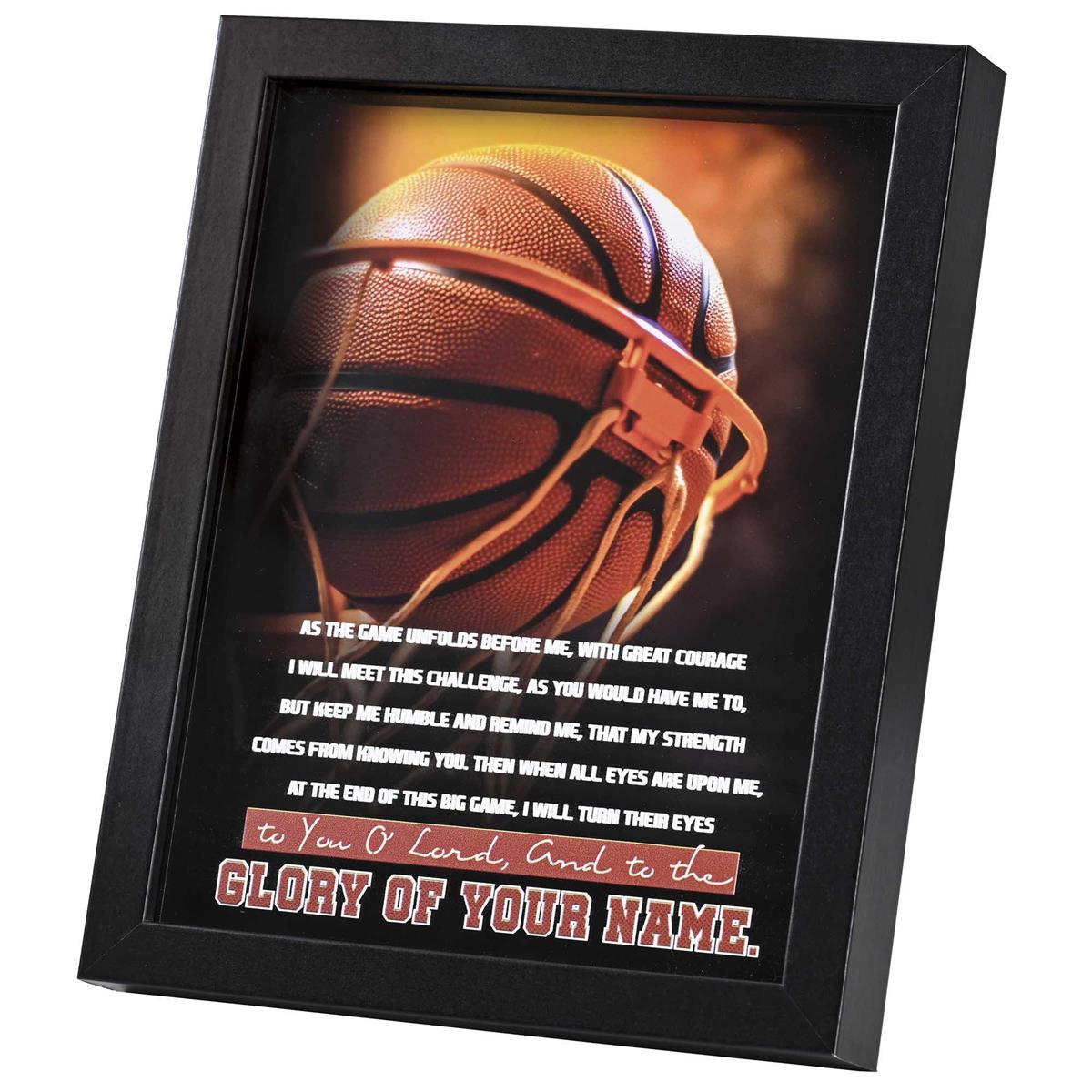 Framed Art Basketball As The Game