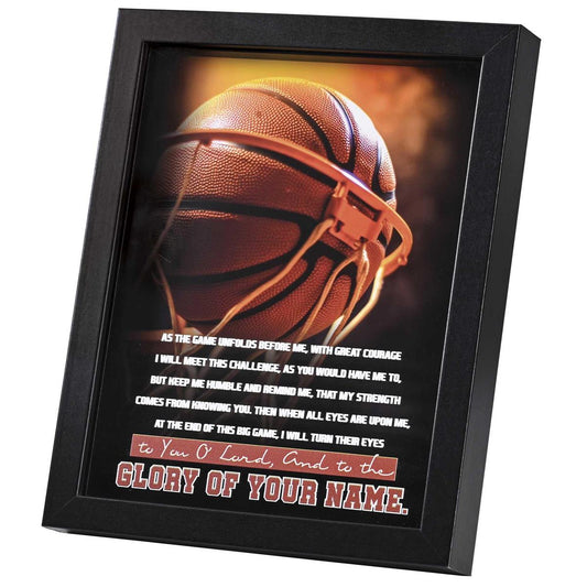 Framed Art Basketball As The Game