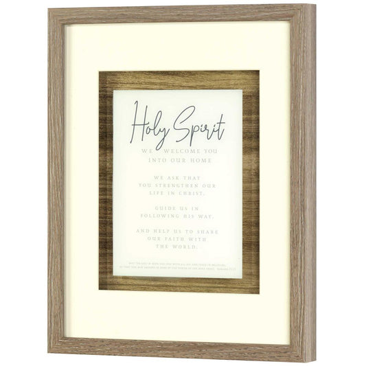 Framed Wall Art Holy Spirit We Welcome