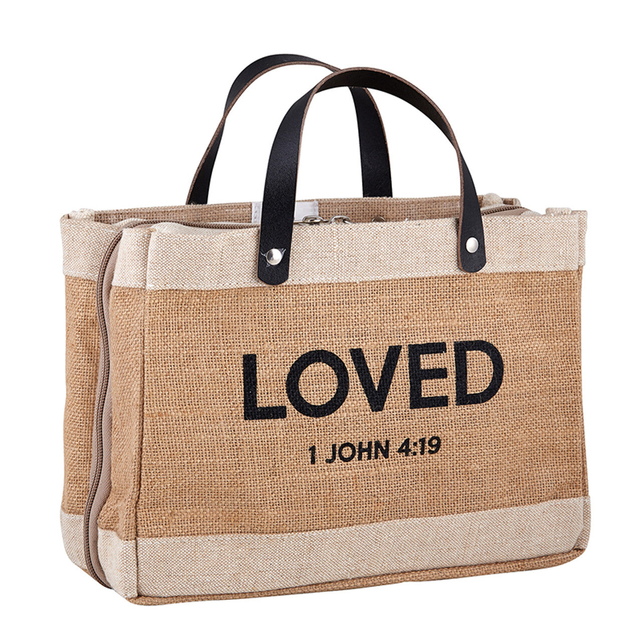 Loved- Market Tote Bible Cover