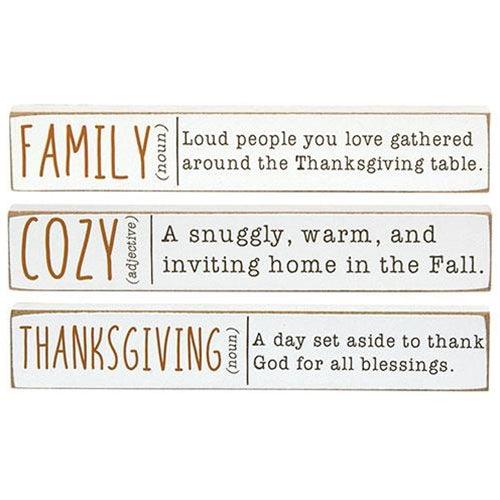THANKSGIVING MINI STICK