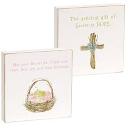 Easter Hope Square Block