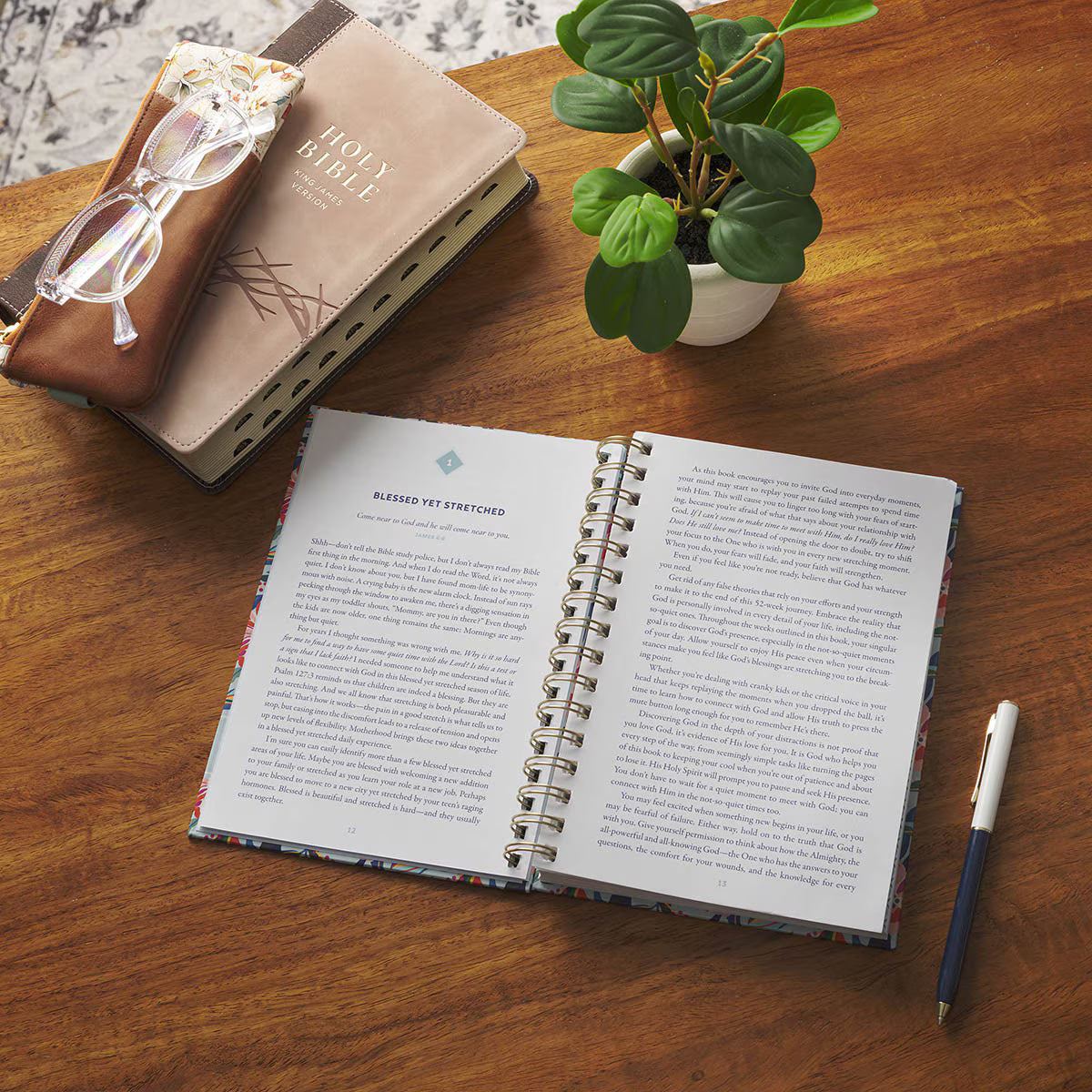 Not-So-Quiet Times with God for Moms: 52-Week Devotional and Prayer Journal by Susan Seay