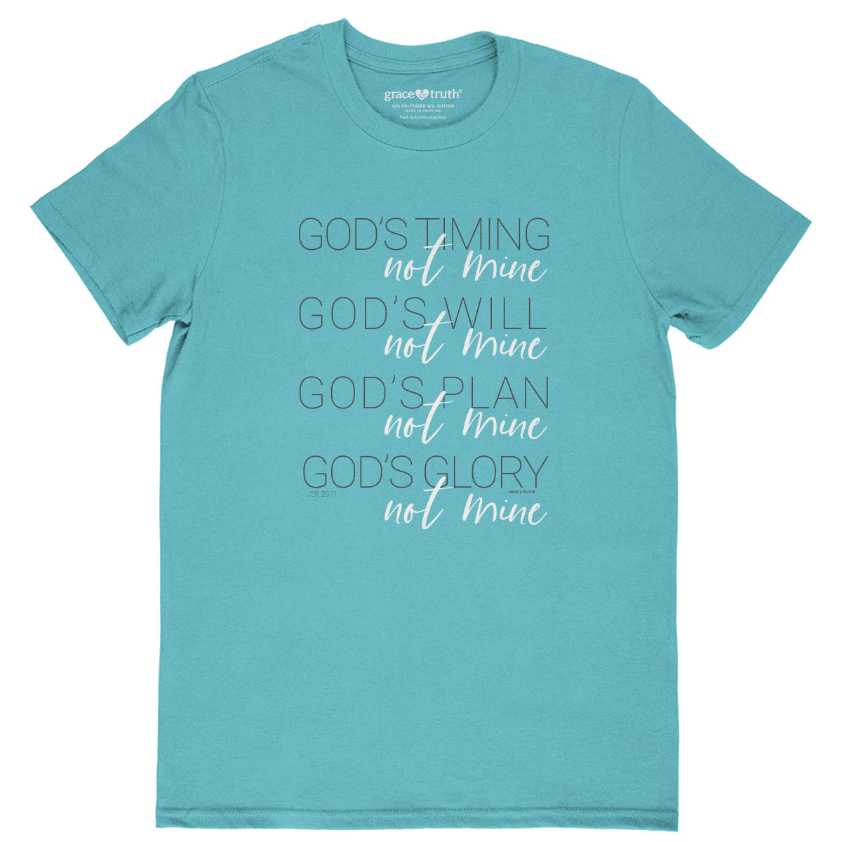 grace & truth Women's T-Shirt God's Timing
