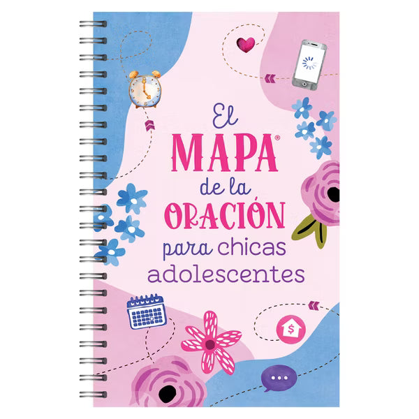 El Mapa de Oración Para Chicas Adolescentes - (Faith Maps)