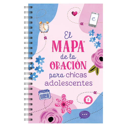 El Mapa de Oración Para Chicas Adolescentes - (Faith Maps)
