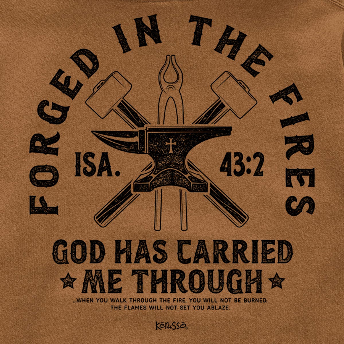 Mens Hoodie- Forged