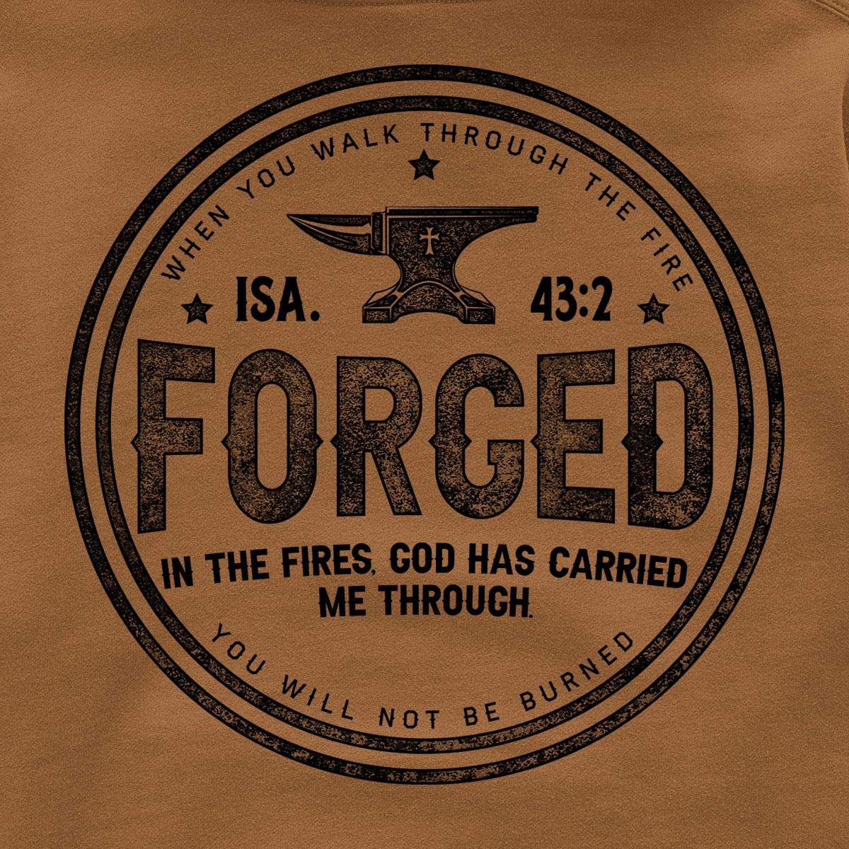 Mens Hoodie- Forged