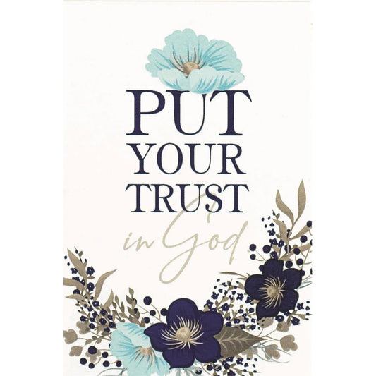 Put Your Trust in God Itty Bitty Blessings Card
