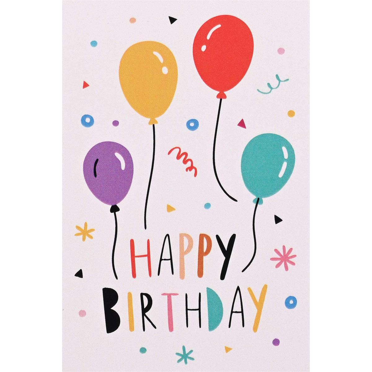 Itty Bitty Card Happy Birthday Ps. 20:4