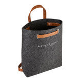Convertible Felt Backpack - Be Strong and Courageous