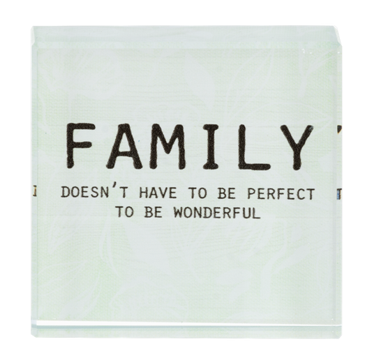 Block Talk - Family doesn't have to be perfect to be wonderful