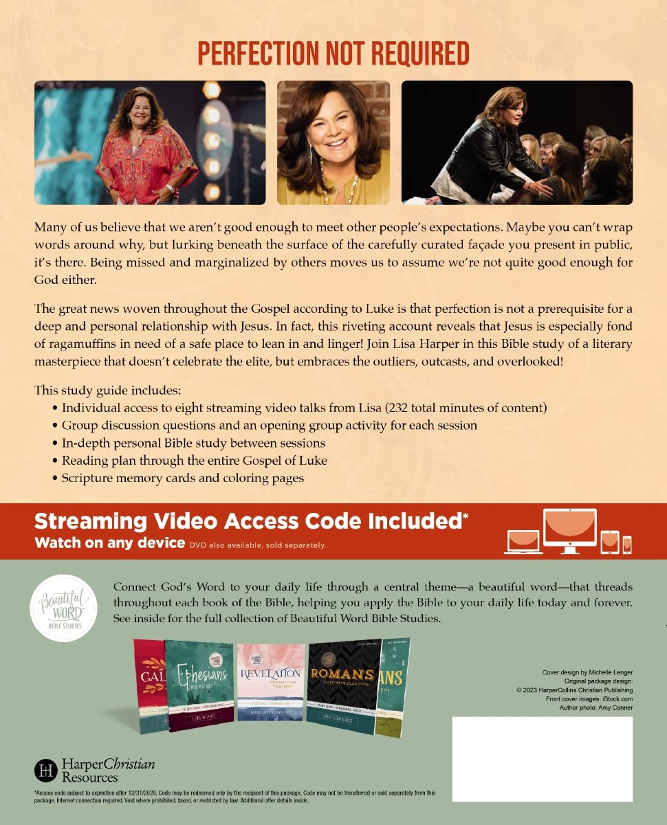 Luke Bible Study Guide plus Streaming Video: Gut-Level Compassion (Beautiful Word Bible Studies)