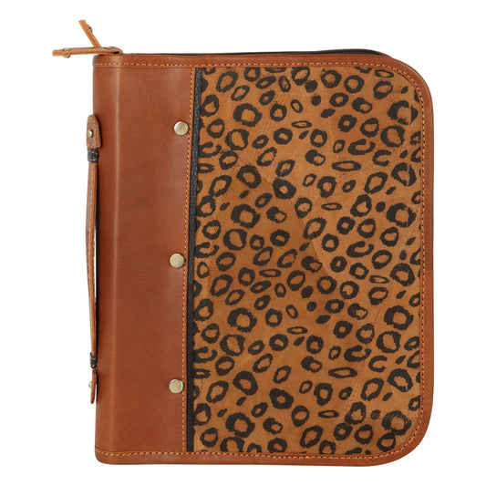 Bible Cover Cheetah Medium