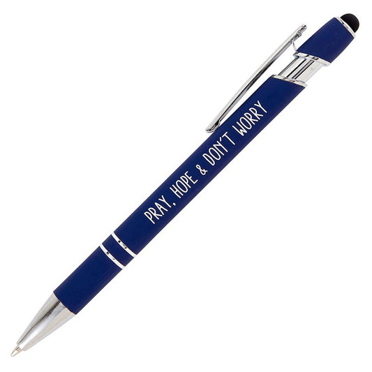 Pray, Hope & Don't Worry Stylus Pen