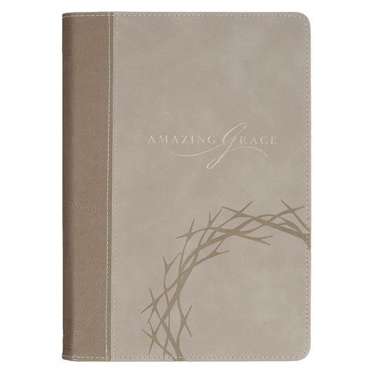 Journal Classic Taupe Amazing Grace Isa. 53:5