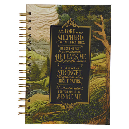 The Lord is My Shepherd Spiral Journal - Psalm 23:1-4