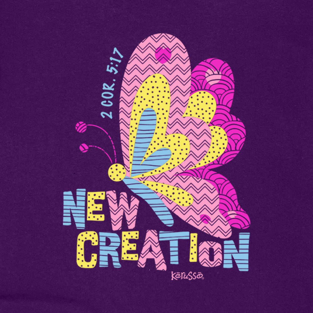 Kerusso Kids T-Shirt New Creation (Butterfly)