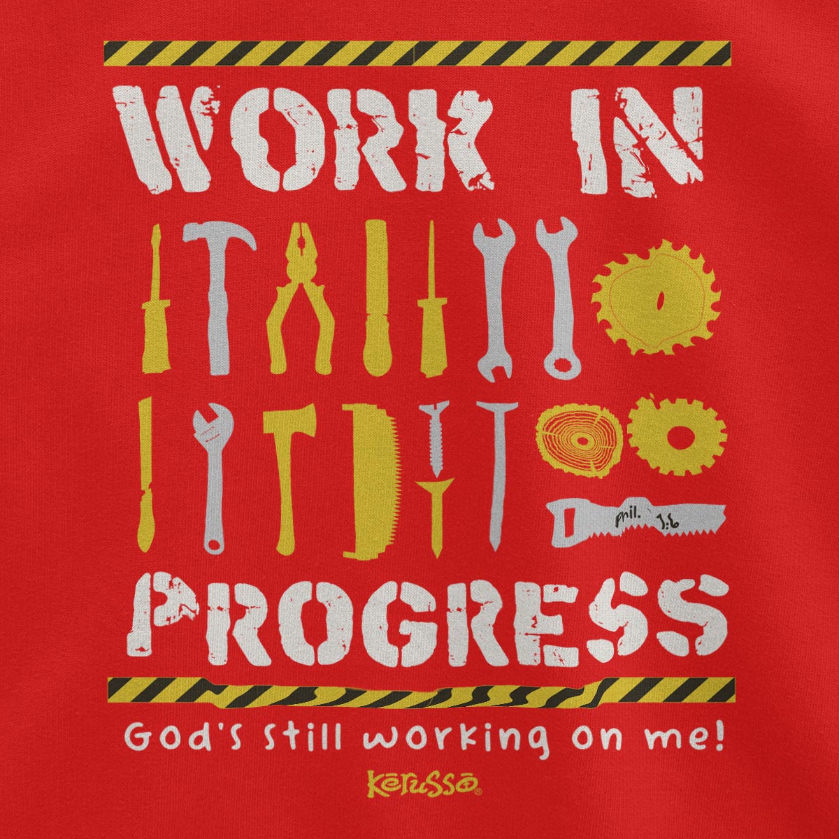 Kids Sweatshirt- Work In Progress