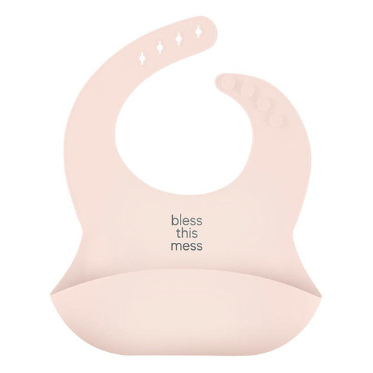 Silicone Bib - Bless this mess