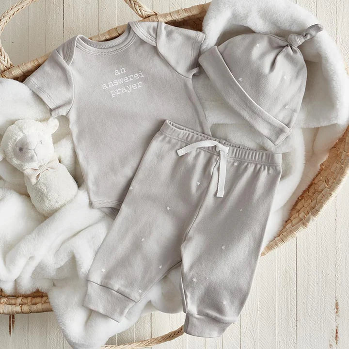 An Answered Prayer Snapshirt, 0-3 Months