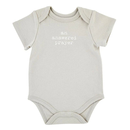 An Answered Prayer Snapshirt, 0-3 Months