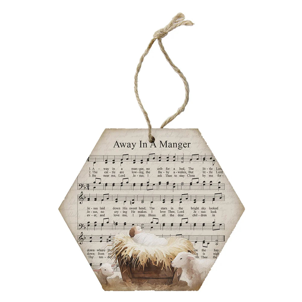 Away In A Manger Ornament