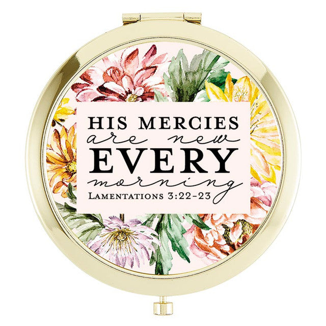 His Mercies Compact Mirror