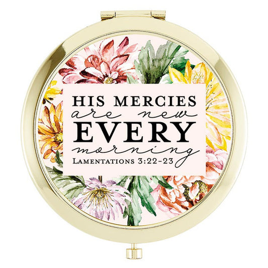 His Mercies Compact Mirror