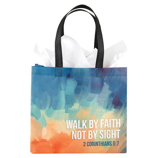 Walk by Faith Reusable Gift Bag