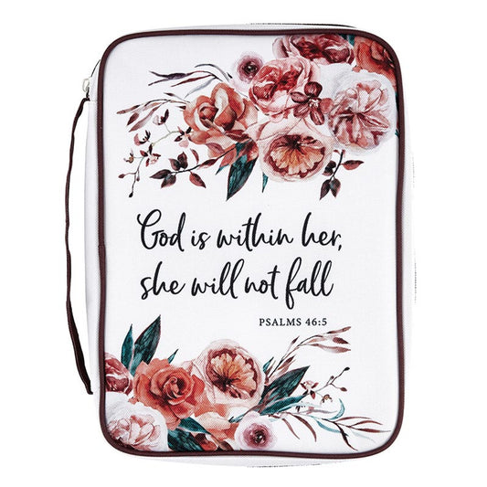 God Is Within Her Bible Cover