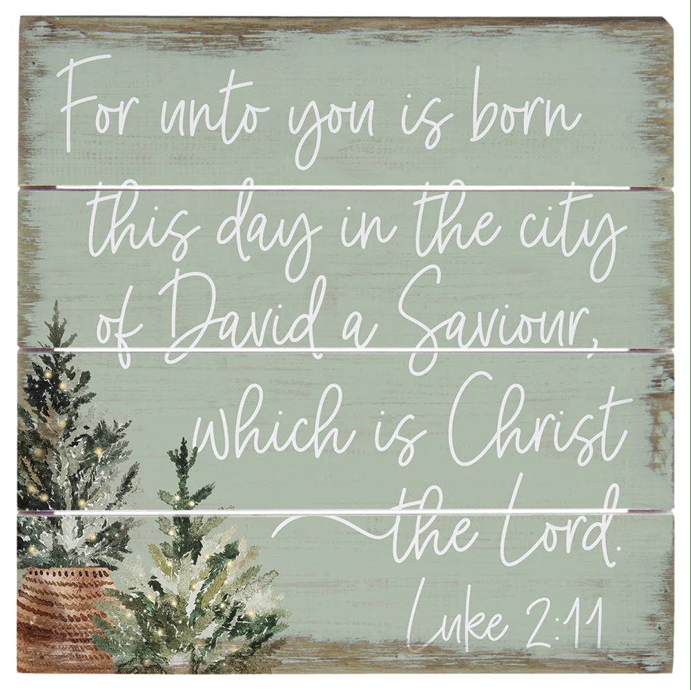 Luke 2:11 Artwork