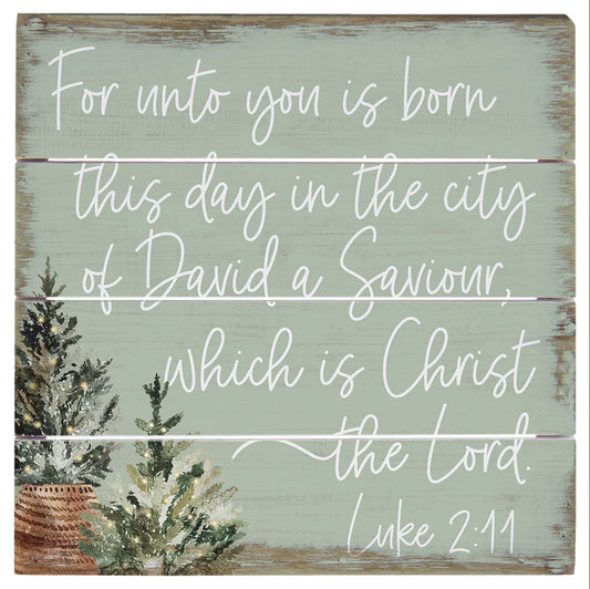 Luke 2:11 Artwork