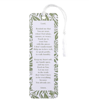 Tassel Bookmark Lord, Remind Me That You