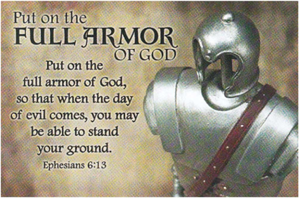 IBB PUT ON YOUR FULL ARMOR