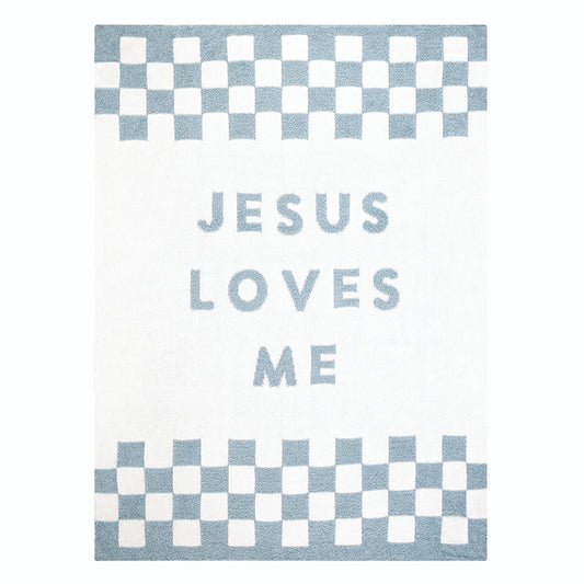 Kanodia Plush Blanket - Jesus Loves Me