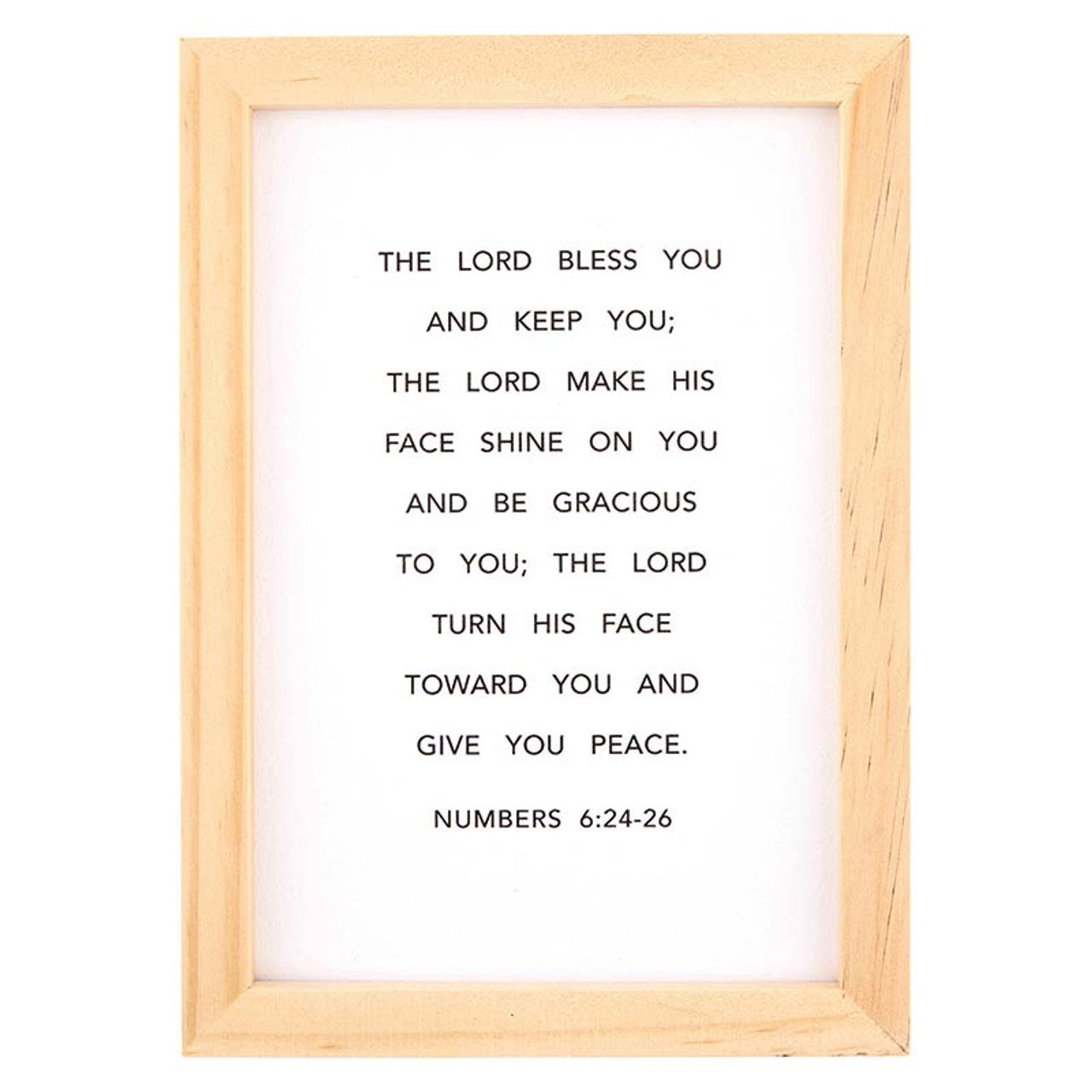 Encouragement Art- Small Wood Frame Easels