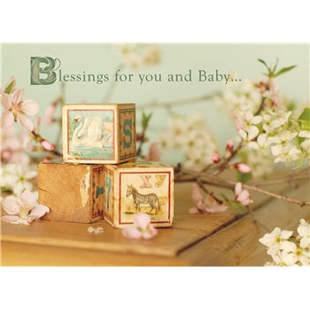 Blocks and Branch Baby Card SCD48541