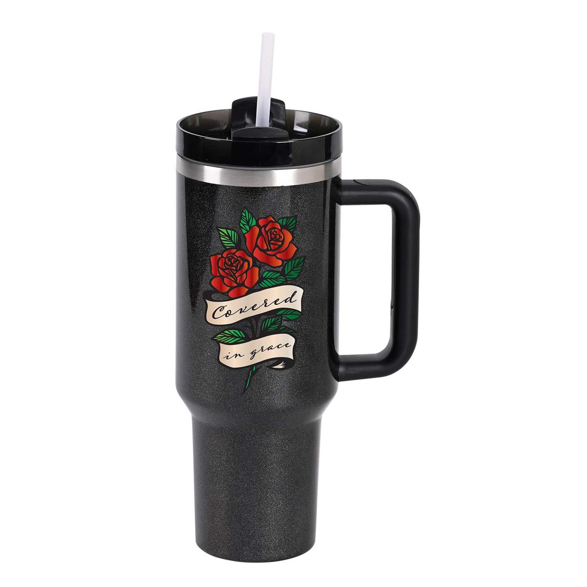 Tumbler Roses Covered In Grace 40 Oz