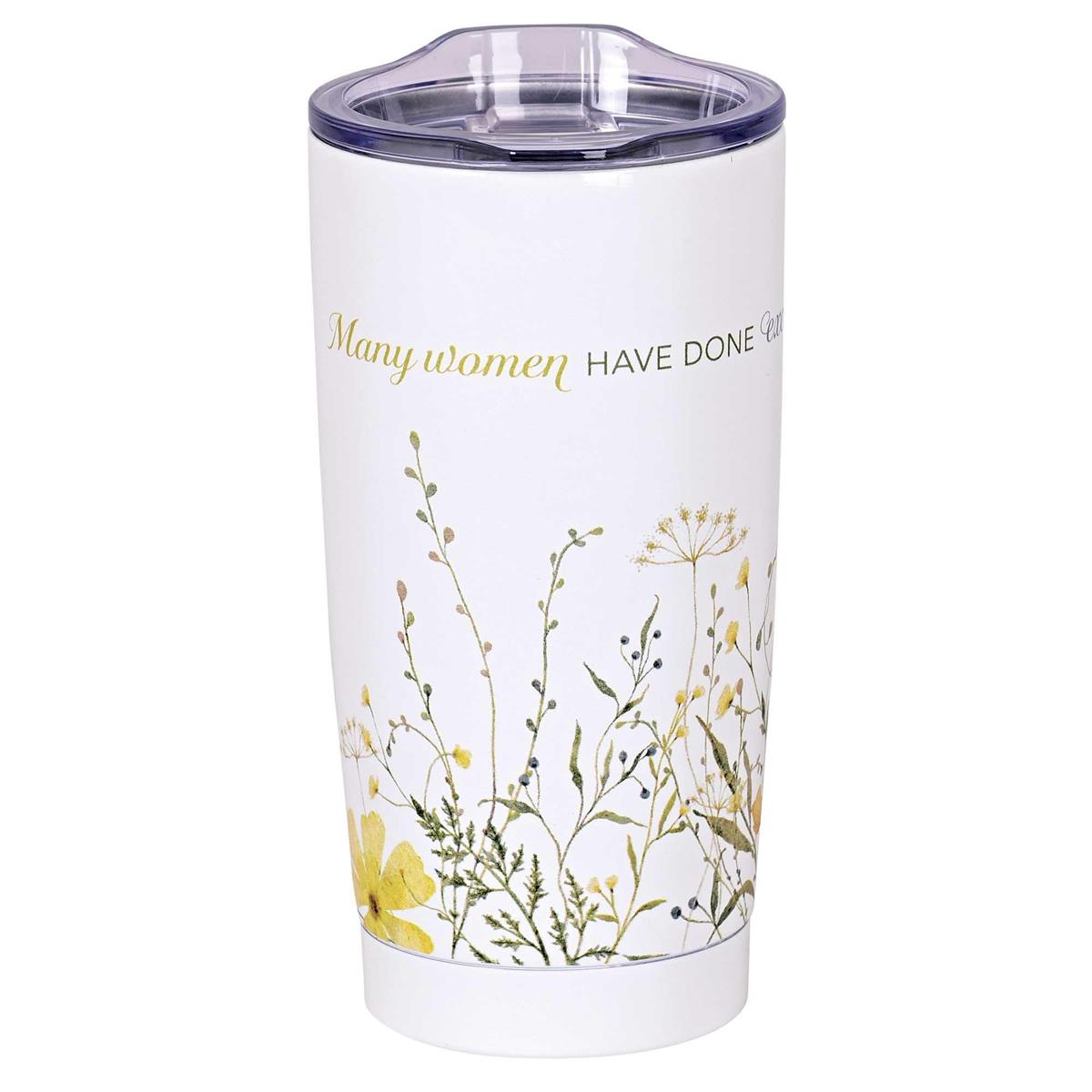 Tumbler Floral Many Women Have 20 Oz