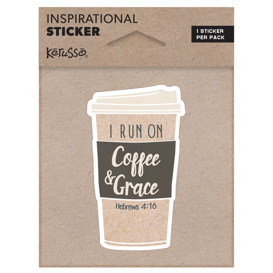 Sticker - Coffee & Grace