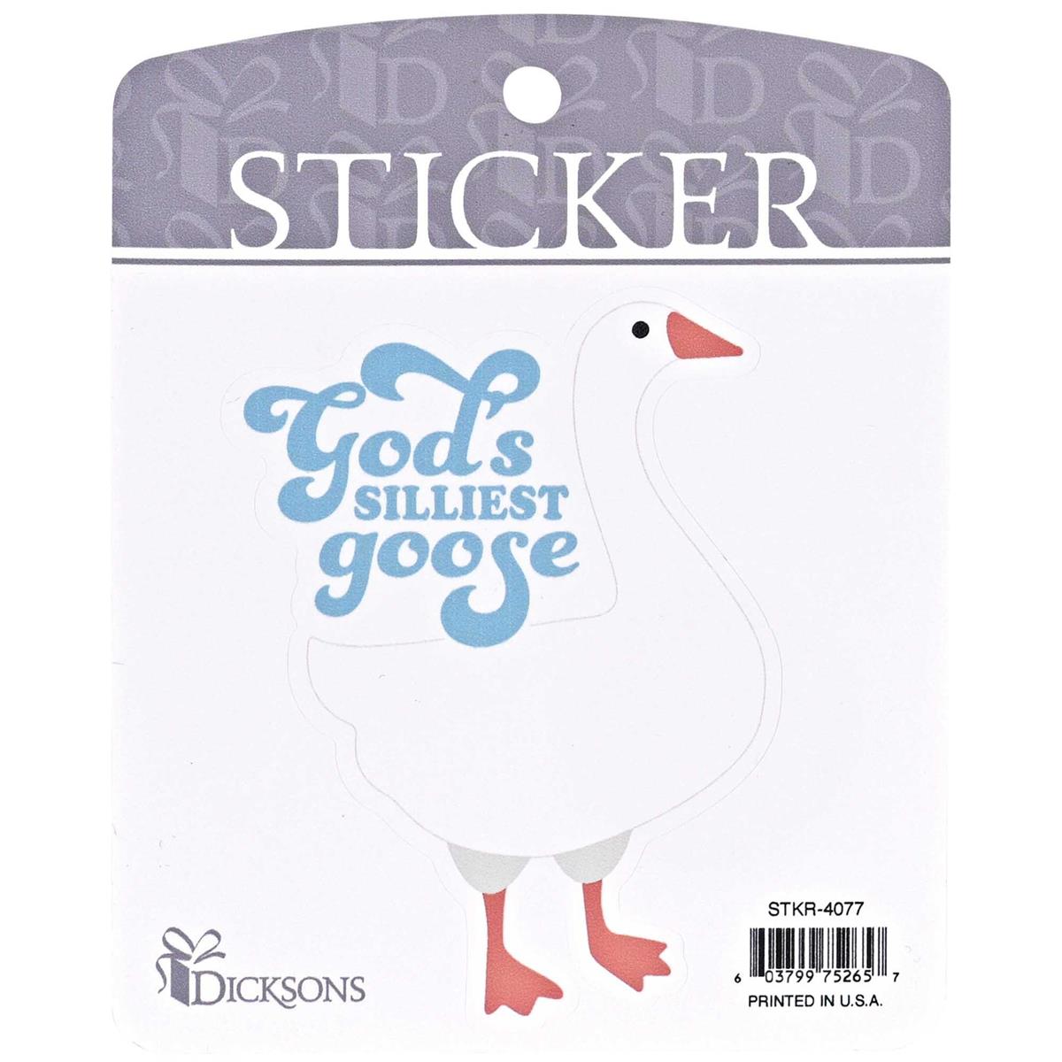 Sticker Gods Silliest Goose