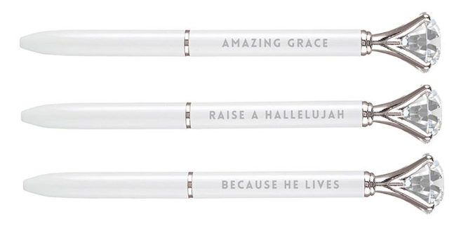 Gem Pen - White Spring