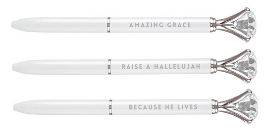 Gem Pen - White Spring