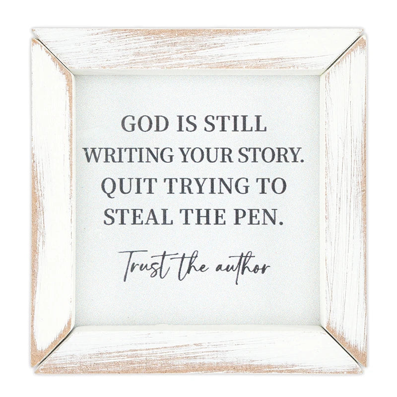 3x3 Plaque - God is Still