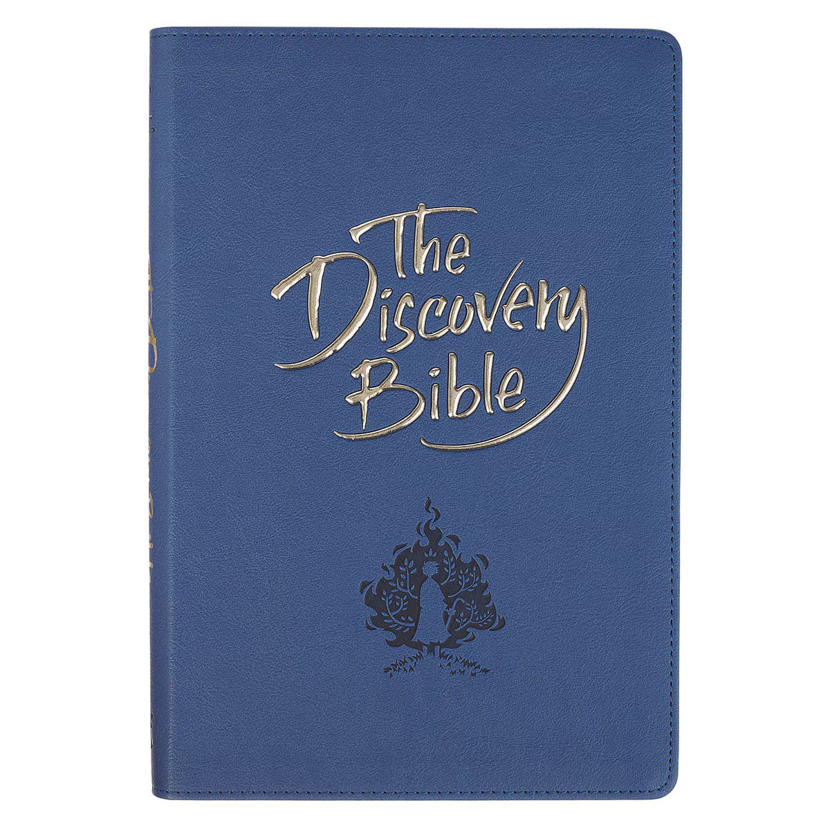 The Discovery Bible Faux Leather Navy