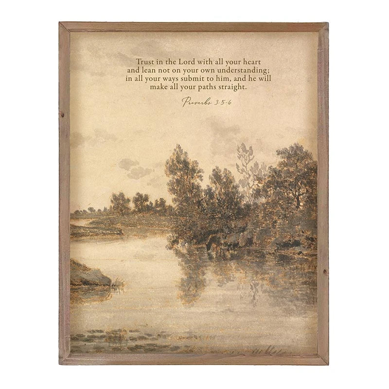 In Every Season Framed Art, 12" W x 16" H
