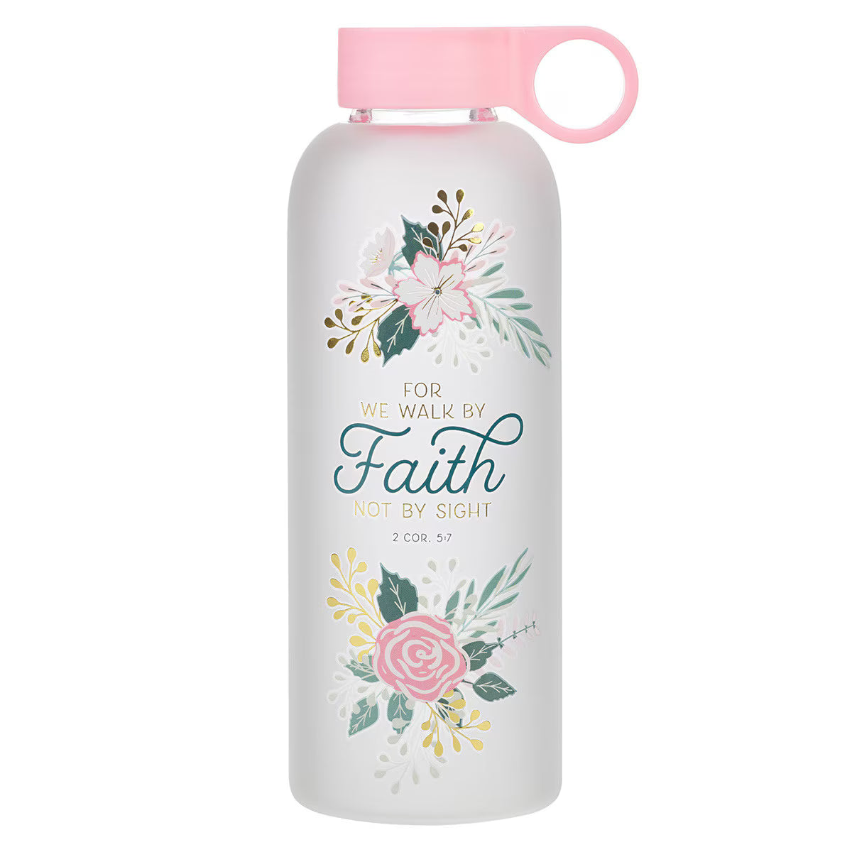 Glass Water Bottle