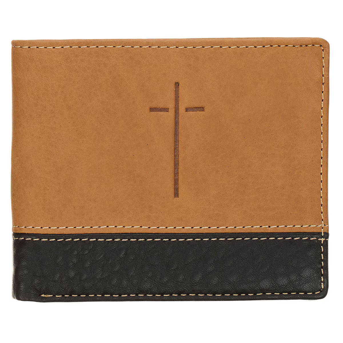 Cross Camel Tan and Espresso Full-grain Leather Wallet